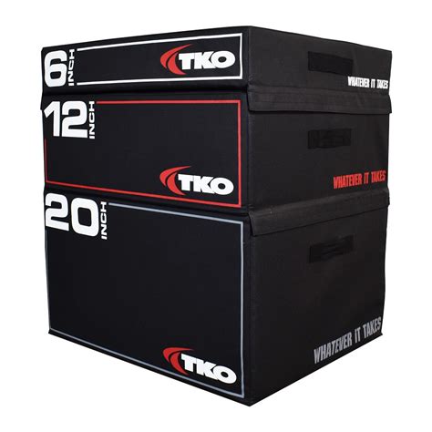 stackable foam plyo box